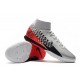 Kopačky Nike Mercurial Superfly VII Academy IC Stříbrný Červené Černá Kopačky Nike Mercurial Superfly VII Academy IC Stříbrný Červené Černá