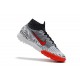 Kopačky Nike Mercurial SuperflyX VI 360 Elite Neymar TF Šedá Bílý Černá Kopačky Nike Mercurial SuperflyX VI 360 Elite Neymar TF Šedá Bílý Černá