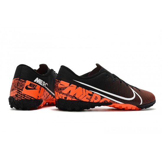 Kopačky Nike Mercurial Vapor 13 Academy TF Černá oranžový Kopačky Nike Mercurial Vapor 13 Academy TF Černá oranžový