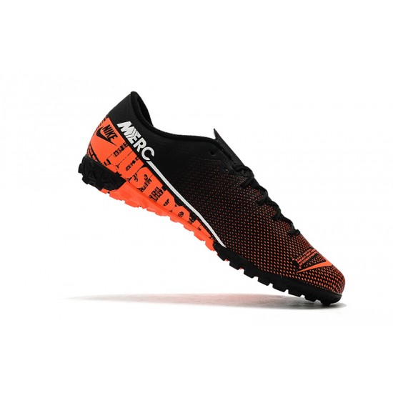 Kopačky Nike Mercurial Vapor 13 Academy TF Černá oranžový Kopačky Nike Mercurial Vapor 13 Academy TF Černá oranžový