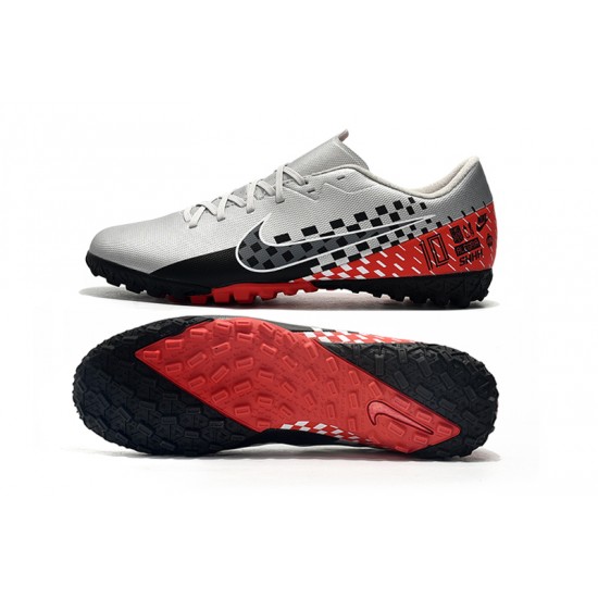Kopačky Nike Mercurial Vapor 13 Academy TF Stříbrný Kopačky Nike Mercurial Vapor 13 Academy TF Stříbrný