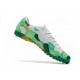 Kopačky Nike Mercurial Vapor 13 Academy TF Bílý Zelená Zlatý Kopačky Nike Mercurial Vapor 13 Academy TF Bílý Zelená Zlatý