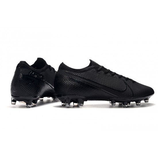 Kopačky Nike Mercurial Vapor 13 Elite AG Flyknit 360 Všechno černé Kopačky Nike Mercurial Vapor 13 Elite AG Flyknit 360 Všechno černé