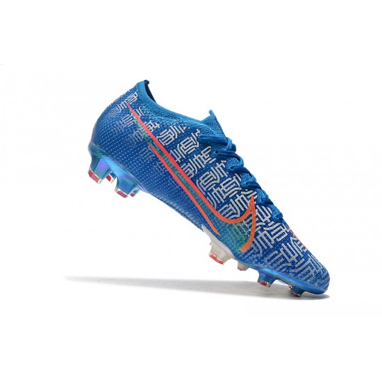 Kopačky Nike Mercurial Vapor 13 Elite CR7 FG Modrý Kopačky Nike Mercurial Vapor 13 Elite CR7 FG Modrý