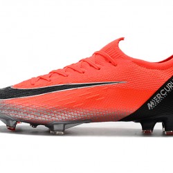 Kopačky Nike Mercurial Vapor VII Elite CR7 FG oranžový Stříbrný