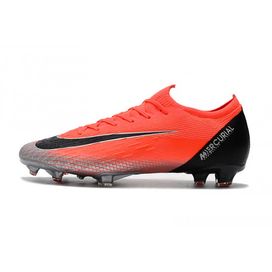 Kopačky Nike Mercurial Vapor VII Elite CR7 FG oranžový Stříbrný Kopačky Nike Mercurial Vapor VII Elite CR7 FG oranžový Stříbrný