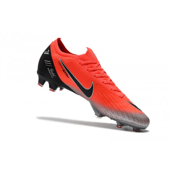 Kopačky Nike Mercurial Vapor VII Elite CR7 FG oranžový Stříbrný Kopačky Nike Mercurial Vapor VII Elite CR7 FG oranžový Stříbrný