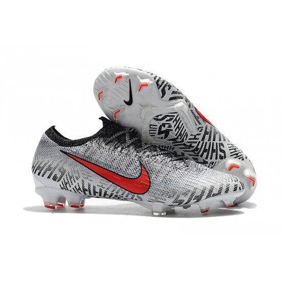 Kopačky Nike Mercurial Vapor XII Elite FG Šedá Červené Kopačky Nike Mercurial Vapor XII Elite FG Šedá Červené
