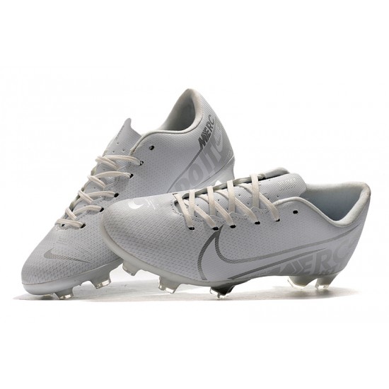 Kopačky Nike Mercurial Vapor XIII FG Bílý Kopačky Nike Mercurial Vapor XIII FG Bílý