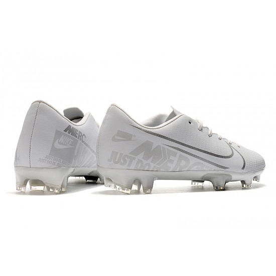 Kopačky Nike Mercurial Vapor XIII FG Bílý Kopačky Nike Mercurial Vapor XIII FG Bílý