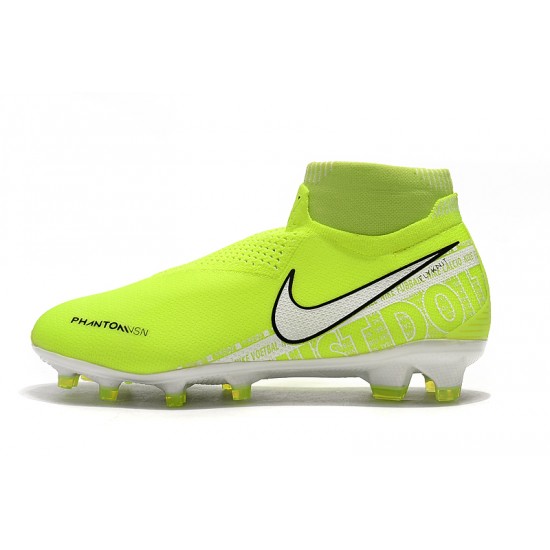 Kopačky Nike Phantom VSN Elite DF FG Bezcenný Neon Zelená Bílý Kopačky Nike Phantom VSN Elite DF FG Bezcenný Neon Zelená Bílý
