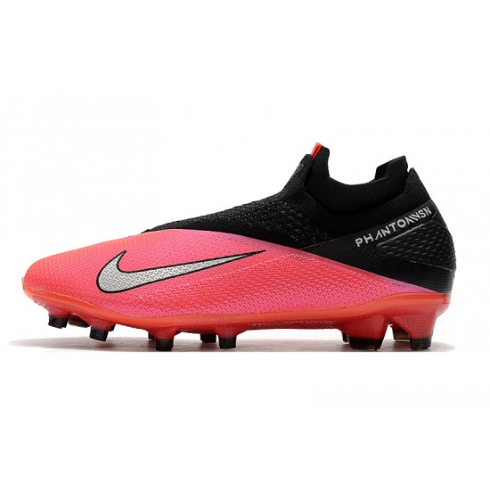 Kopačky Nike Phantom VSN Elite DF FG Bezcenný Růžový Stříbrný Černá Kopačky Nike Phantom VSN Elite DF FG Bezcenný Růžový Stříbrný Černá