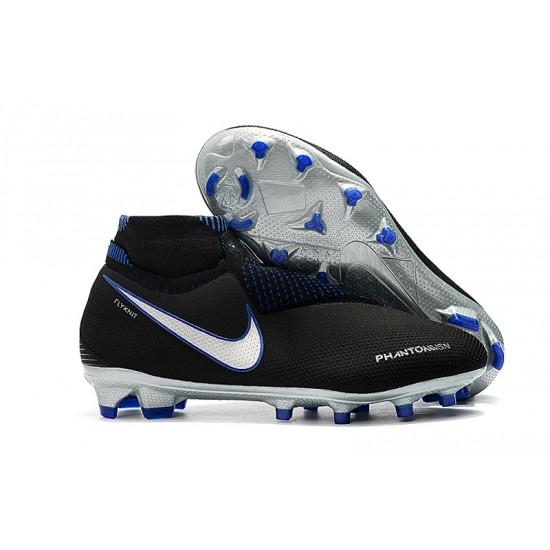 Kopačky Nike Phantom VSN Shadow Elite DF FG Bezcenný Černá Modrý Stříbrný Kopačky Nike Phantom VSN Shadow Elite DF FG Bezcenný Černá Modrý Stříbrný