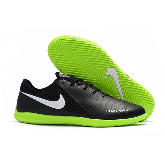 Kopačky Nike Phanton VSN Academy IC Černá Zelená Bílý Kopačky Nike Phanton VSN Academy IC Černá Zelená Bílý