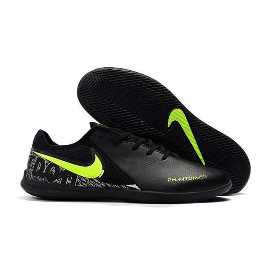 Kopačky Nike Phanton VSN Academy IC Černá Zelená Kopačky Nike Phanton VSN Academy IC Černá Zelená