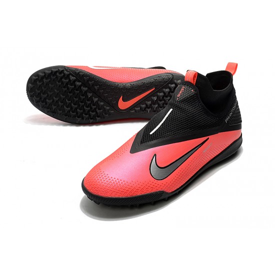 Kopačky Nike React Phantom Vision 2 Pro Dynamic Fit TF Růžový Černá Stříbrný Kopačky Nike React Phantom Vision 2 Pro Dynamic Fit TF Růžový Černá Stříbrný