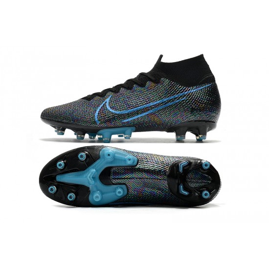 Kopačky Nike Superfly VII Elite SE AG Modrý Černá Kopačky Nike Superfly VII Elite SE AG Modrý Černá