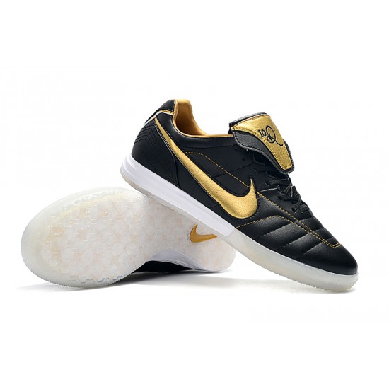 Kopačky Nike Tiempo Legend 7 R10 Elite IC Černá Zlatý Kopačky Nike Tiempo Legend 7 R10 Elite IC Černá Zlatý
