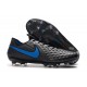 Kopačky Nike Tiempo Legend 8 Elite FG Černá Modrý Kopačky Nike Tiempo Legend 8 Elite FG Černá Modrý