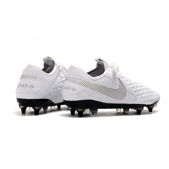 Kopačky Nike Tiempo Legend 8 Elite SG-Pro AC Bílý Kopačky Nike Tiempo Legend 8 Elite SG-Pro AC Bílý
