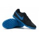Kopačky Nike Tiempo Legend VIII Club TF Černá Modrý Kopačky Nike Tiempo Legend VIII Club TF Černá Modrý