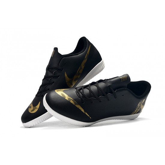 Kopačky Nike Vaporx 12CLUB IC Černá Zlatý Kopačky Nike Vaporx 12CLUB IC Černá Zlatý