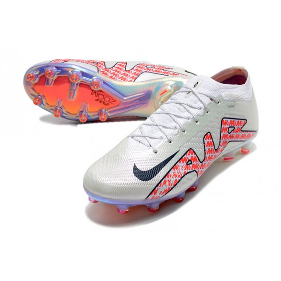 Kopačky Nike Air Zoom Mercurial Vapor XV Elite AG Low-top Bílý Kopačky Nike Air Zoom Mercurial Vapor XV Elite AG Low-top Bílý