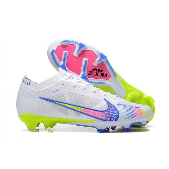 Kopačky Nike Air Zoom Mercurial Vapor XV Elite FG Zelená Růžový Bílý Zlato Low-top Kopačky Nike Air Zoom Mercurial Vapor XV Elite FG Zelená Růžový Bílý Zlato Low-top