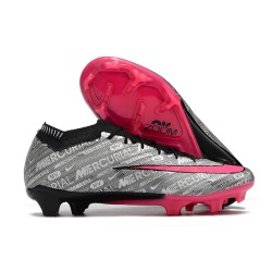 Kopačky Nike Air Zoom Mercurial Vapor XV Elite FG Low-top Černá Sliver Piink