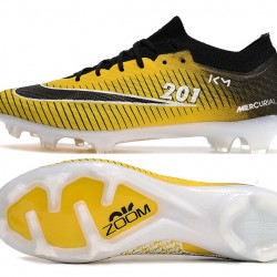 Kopačky Nike Air Zoom Mercurial Vapor XV Elite FG Low-top Černá Bílý Žlutý