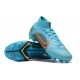 Kopačky Nike Mercurial Superfly 8 Elite FG High-top Modrý Kopačky Nike Mercurial Superfly 8 Elite FG High-top Modrý