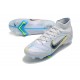Kopačky Nike Mercurial Superfly 8 Elite FG High-top Bílý Modrý Multi Kopačky Nike Mercurial Superfly 8 Elite FG High-top Bílý Modrý Multi