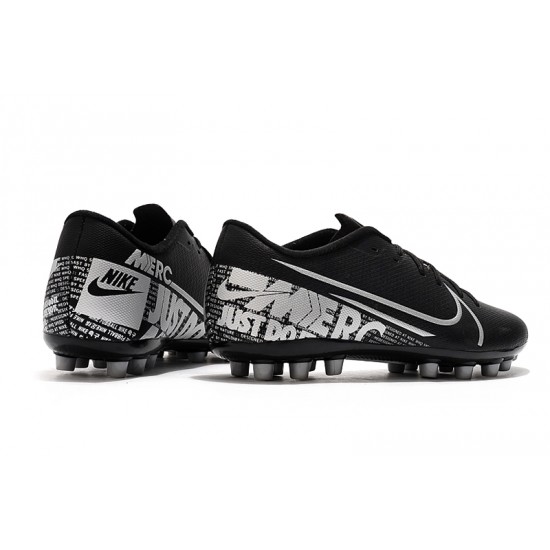 Kopačky Nike Mercurial Vapor 13 Academy AG-R Low-top Černá Kopačky Nike Mercurial Vapor 13 Academy AG-R Low-top Černá