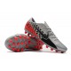 Kopačky Nike Mercurial Vapor 13 Academy AG-R Low-top Šedá Černá Červené Kopačky Nike Mercurial Vapor 13 Academy AG-R Low-top Šedá Černá Červené