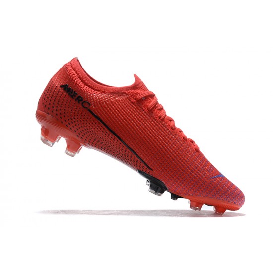 Kopačky Nike Mercurial Vapor 13 Elite FG Červené Černá Low-top Kopačky Nike Mercurial Vapor 13 Elite FG Červené Černá Low-top