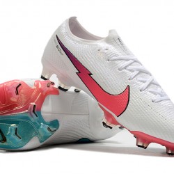 Kopačky Nike Mercurial Vapor 13 Elite Korea FG Low-Top Bílý Růžový Turqoise