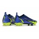 Kopačky Nike Mercurial Vapor 14 Elite FG Low-top Modrý Žlutý Kopačky Nike Mercurial Vapor 14 Elite FG Low-top Modrý Žlutý