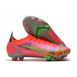 Kopačky Nike Mercurial Vapor 14 Elite FG Low-top Růžový Žlutý