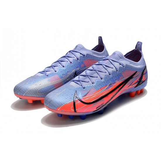 Kopačky Nike Mercurial Vapor 14 Elite PRO AG Low-top Modrý Růžový Kopačky Nike Mercurial Vapor 14 Elite PRO AG Low-top Modrý Růžový