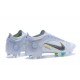 Kopačky Nike Mercurial Vapor Xiv Elite FG Černá Žlutý Modrý Low-top Kopačky Nike Mercurial Vapor Xiv Elite FG Černá Žlutý Modrý Low-top
