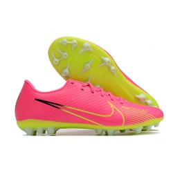 Kopačky Nike Vapor 15 Academy AG Low-top Růžový Chartreuse