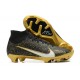 Kopačky Nike Air Zoom Mercurial Superfly IX Elite FG High-top Černá Zlato Kopačky Nike Air Zoom Mercurial Superfly IX Elite FG High-top Černá Zlato