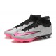 Kopačky Nike Air Zoom Mercurial Superfly IX Elite FG High-top Černá Růžový Šedá Kopačky Nike Air Zoom Mercurial Superfly IX Elite FG High-top Černá Růžový Šedá