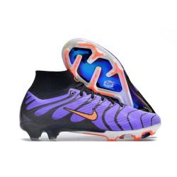 Kopačky Nike Air Zoom Mercurial Superfly IX Elite FG High-top Černá Nachový