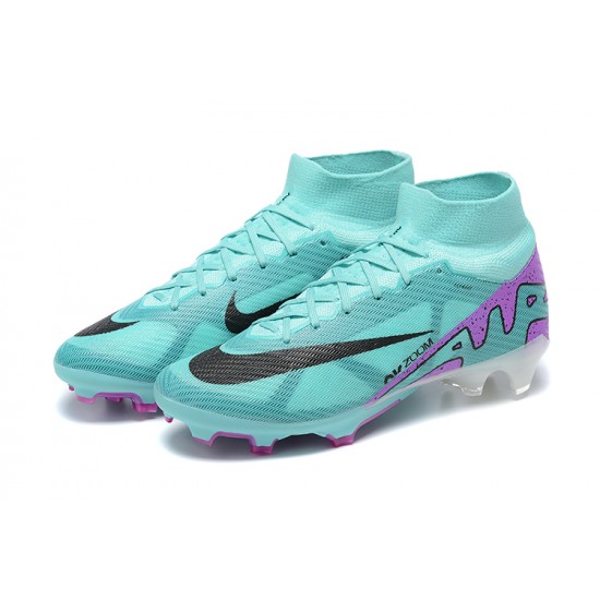 Kopačky Nike Air Zoom Mercurial Superfly IX Elite FG High-top Turqoise Nachový Kopačky Nike Air Zoom Mercurial Superfly IX Elite FG High-top Turqoise Nachový