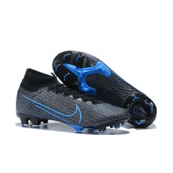 Kopačky Nike Superfly 7 Elite SE FG Mixtz Černá Modrý High-top