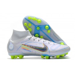 Kopačky Nike Superfly 8 Elite AG High-top Bílý Multi