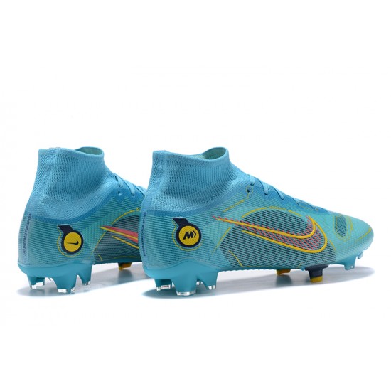 Kopačky Nike Superfly 8 Elite FG Žlutý Červené Oranžovýý High-top Kopačky Nike Superfly 8 Elite FG Žlutý Červené Oranžovýý High-top