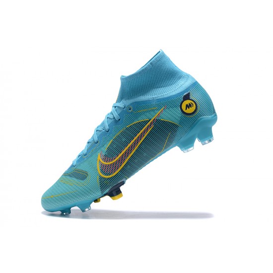 Kopačky Nike Superfly 8 Elite FG Žlutý Červené Oranžovýý High-top Kopačky Nike Superfly 8 Elite FG Žlutý Červené Oranžovýý High-top