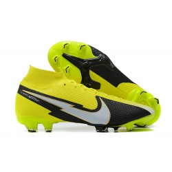 Kopačky Nike Superfly VII 7 Elite SE FG Žlutý Černá Bílý High-top